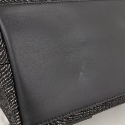 Balenciaga Navy Cabas Su M Tote Bag with Pouch Black Series 339936