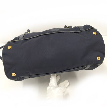 Prada 2 Way Shoulder Bag Nylon Navy 1bg253