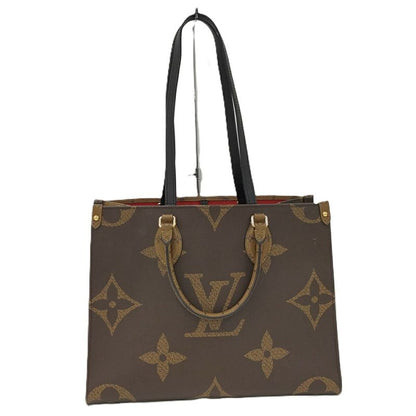 Louis Vuitton on the Go MM 2way Tote Bag Monogram Reverse M45321