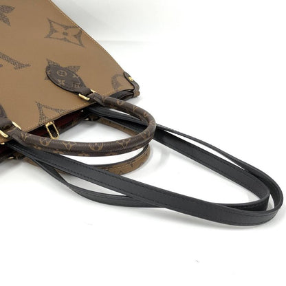 Louis Vuitton on the Go MM 2way Tote Bag Monogram Reverse M45321