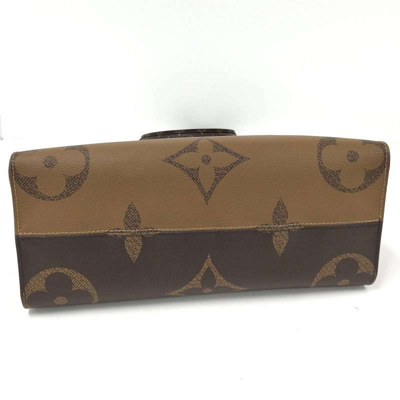 Louis Vuitton on the Go MM 2way Tote Bag Monogram Reverse M45321