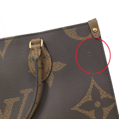 Louis Vuitton on the Go MM 2way Tote Bag Monogram Reverse M45321