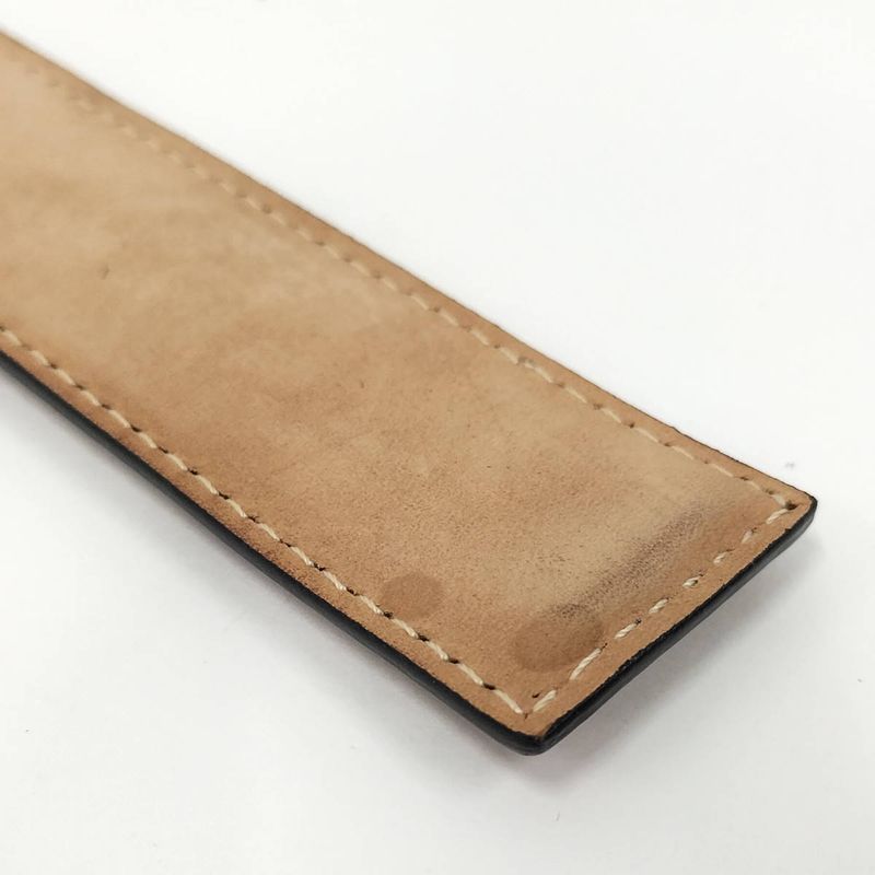 Loewe Bangle Anagram Print Leather Brown