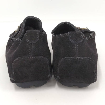 Gucci Loafers Horsebit Suede Black
