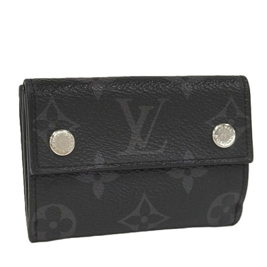 Louis Vuitton Discovery Compact Wallet Folded Monogram Eclipse M67630