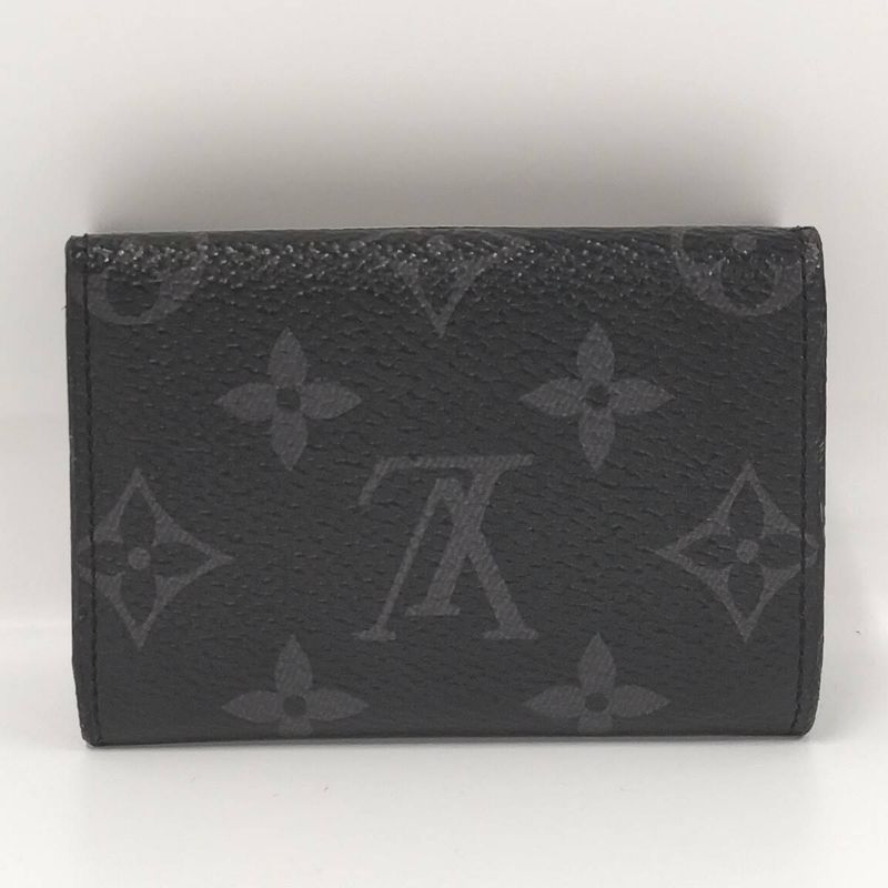 Louis Vuitton Discovery Compact Wallet Folded Monogram Eclipse M67630