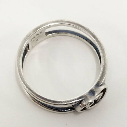 Gucci Rings Ring Interlocking G Sv925 Silver