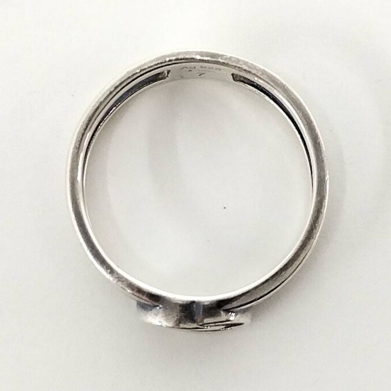 Gucci Rings Ring Interlocking G Sv925 Silver