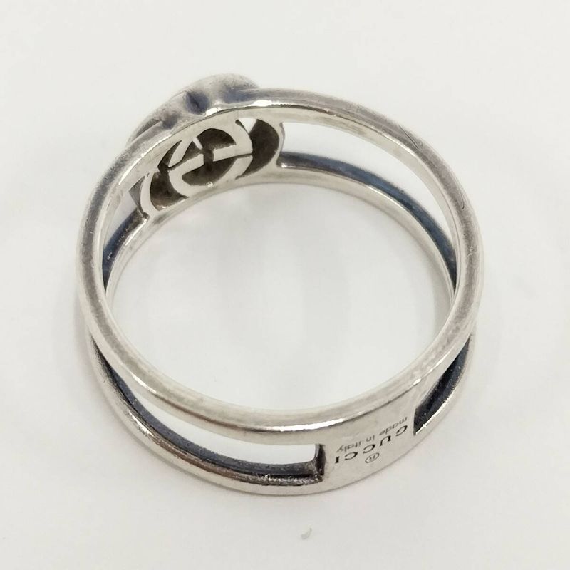 Gucci Rings Ring Interlocking G Sv925 Silver