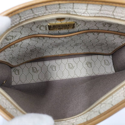 Dior Clutch Bag Second Bag Honeycomb Pattern Leather