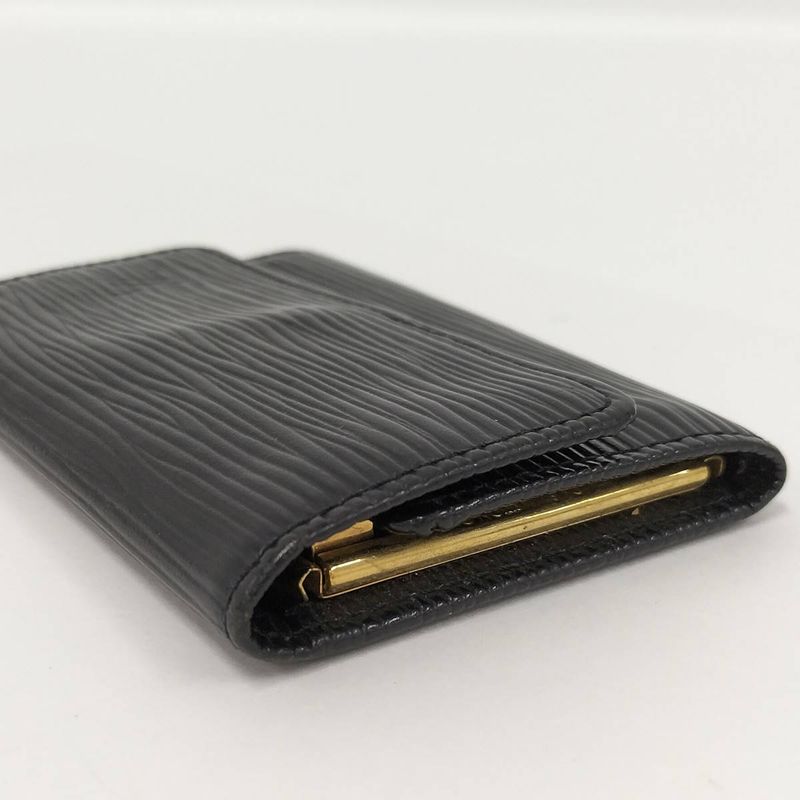 Louis Vuitton Multicles 6 6-Rib Key Case Epi Noir Black M63812