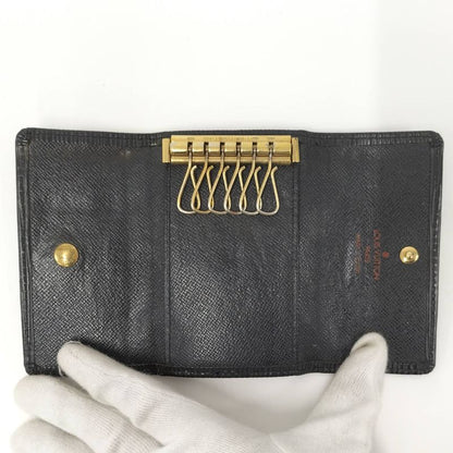 Louis Vuitton Multicles 6 6-Rib Key Case Epi Noir Black M63812