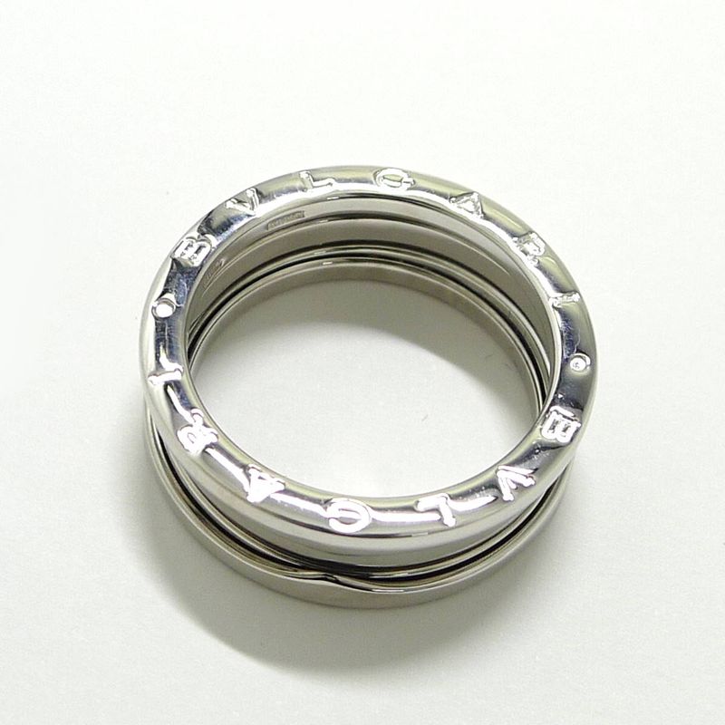 Bvlgari Bee Zero One Ring 750wg 18k White Gold White Gold Size 59 Approx 8.9g