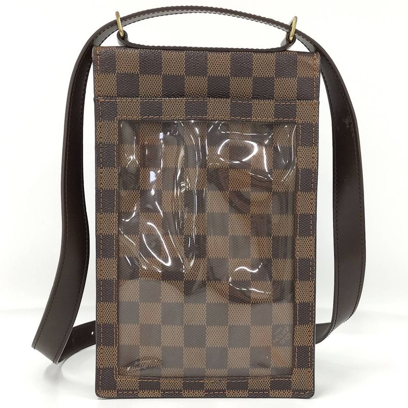 Louis Vuitton Portobello Shoulder Bag Damier Ebène N45271