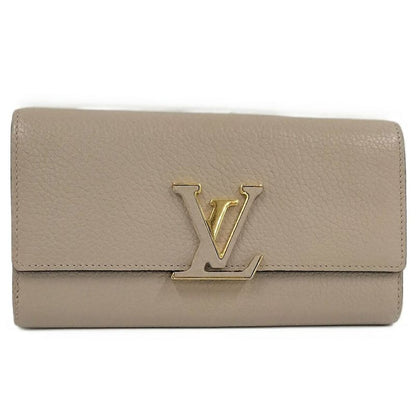 Louis Vuitton Portefeuille Capucines Long Fold Wallet Gallet Taurillon Leather