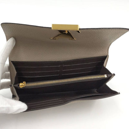 Louis Vuitton Portefeuille Capucines Long Fold Wallet Gallet Taurillon Leather