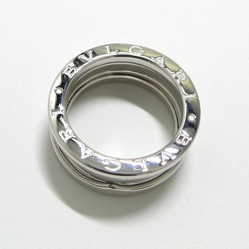 Bvlgari Bee Zero One Ring 750wg 18k White Gold White Gold Size 51 Approx 9.6g