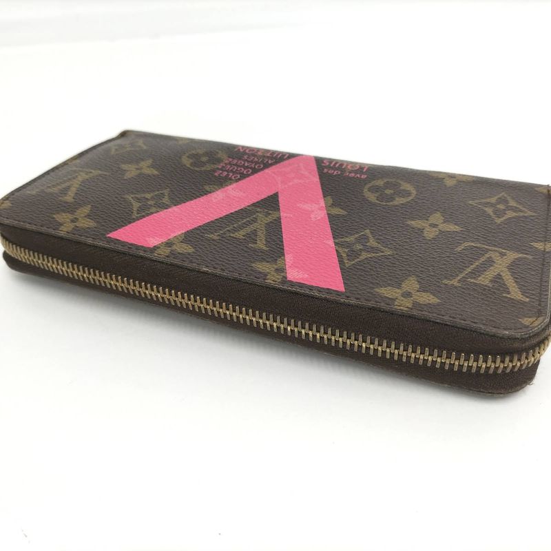 Louis Vuitton Zippy Wallet Grenade Round Zipper Long Wallet Monogram V M60936