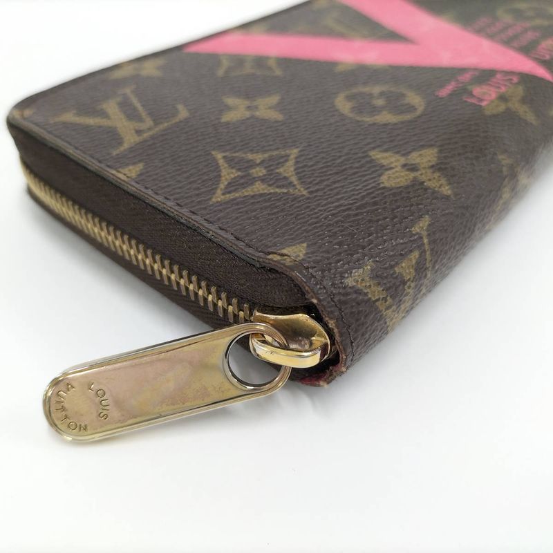 Louis Vuitton Zippy Wallet Grenade Round Zipper Long Wallet Monogram V M60936