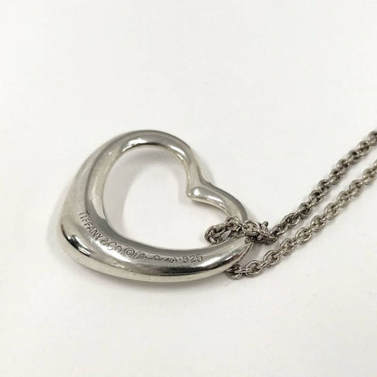 Tiffany & Co Necklace Open Heart Silver 925 Sv925