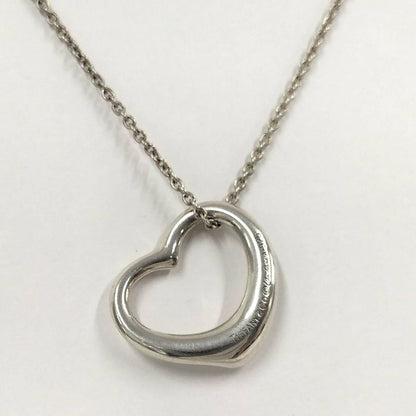 Tiffany & Co Necklace Open Heart Silver 925 Sv925