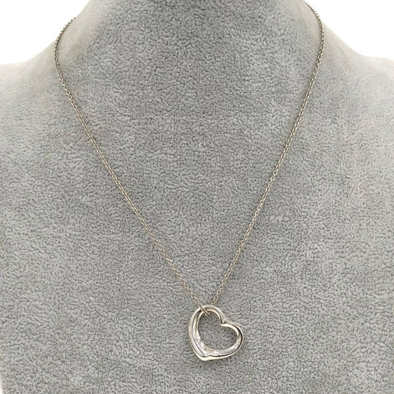 Tiffany & Co Necklace Open Heart Silver 925 Sv925