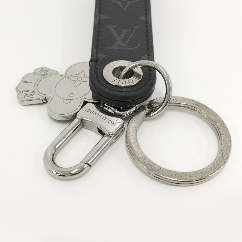Louis Vuitton Dragonne Vivienne Key Ring Monogram Eclipse M01821