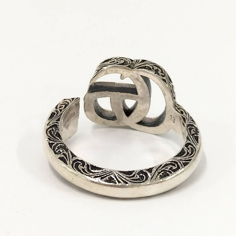 Gucci Ring GG Marmont Double G 925 Silver