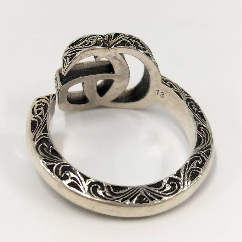 Gucci Ring GG Marmont Double G 925 Silver