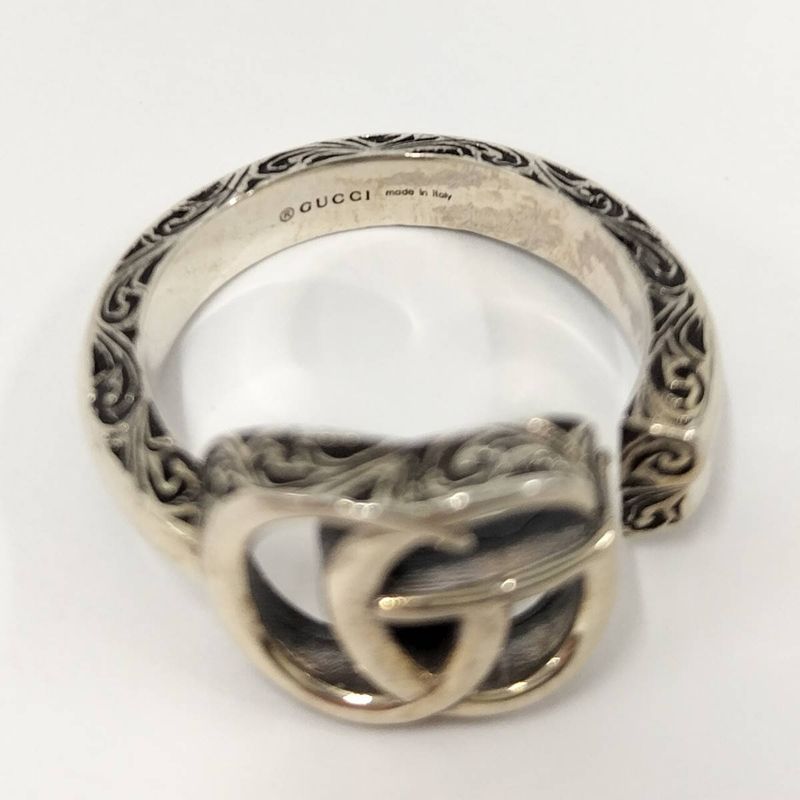 Gucci Ring GG Marmont Double G 925 Silver
