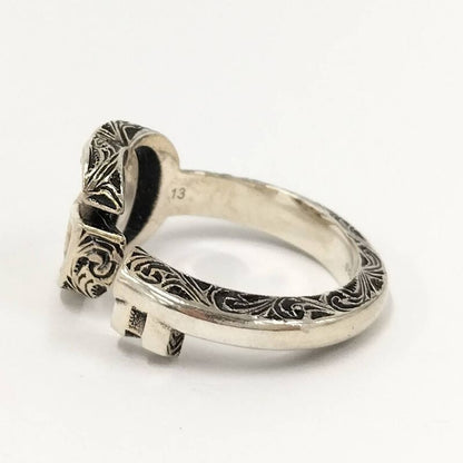 Gucci Ring GG Marmont Double G 925 Silver