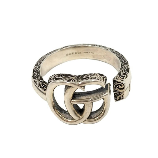 Gucci Ring GG Marmont Double G 925 Silver