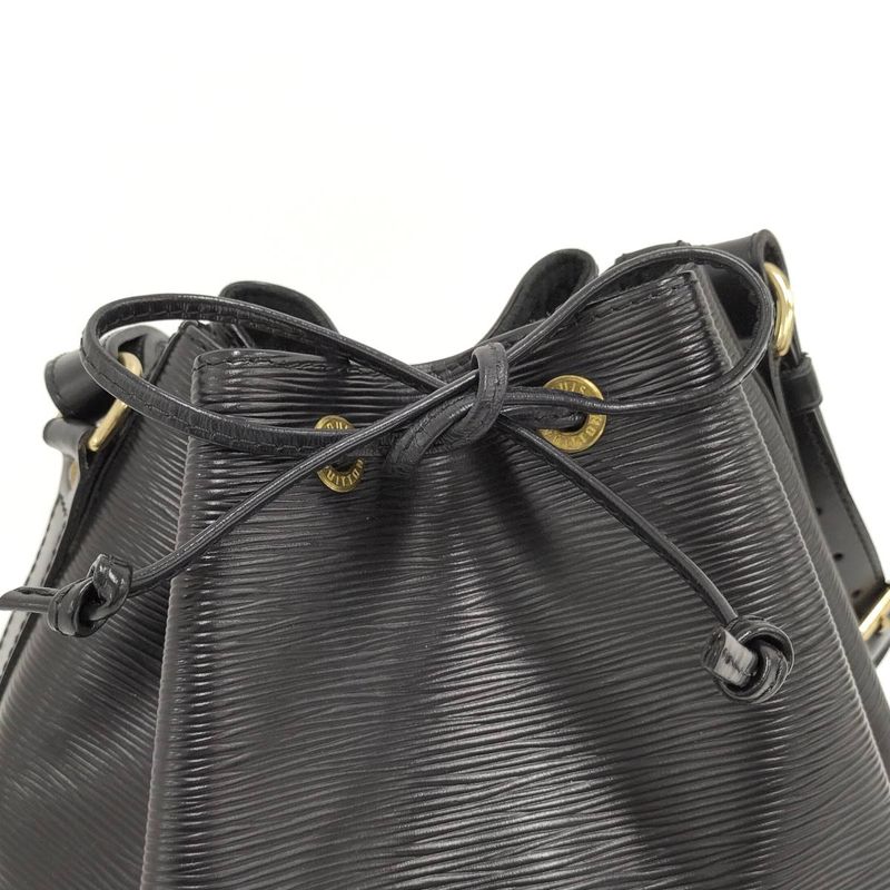 Louis Vuitton Epi Petite Noe Shoulder Bag Black M44102