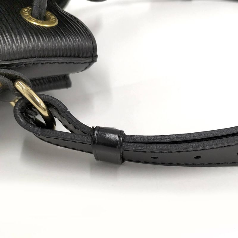Louis Vuitton Epi Petite Noe Shoulder Bag Black M44102