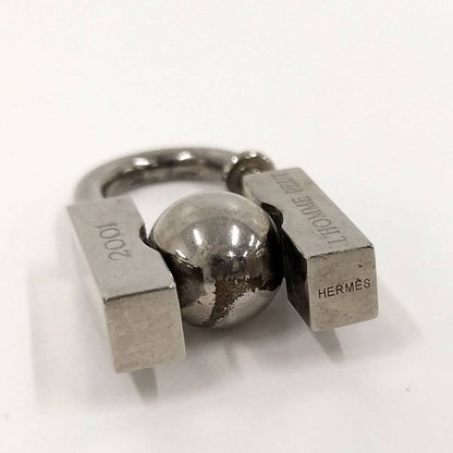 Hermes 2001 Limited Edition Cadenas Bag Charm Embellir LA Terre Earth Motif
