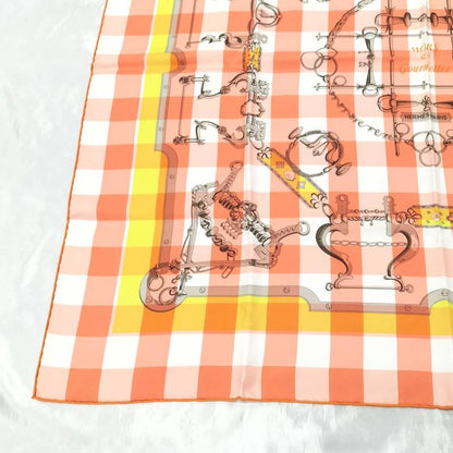 Hermes Carré 90 100% Silk Nors Et Courmettes