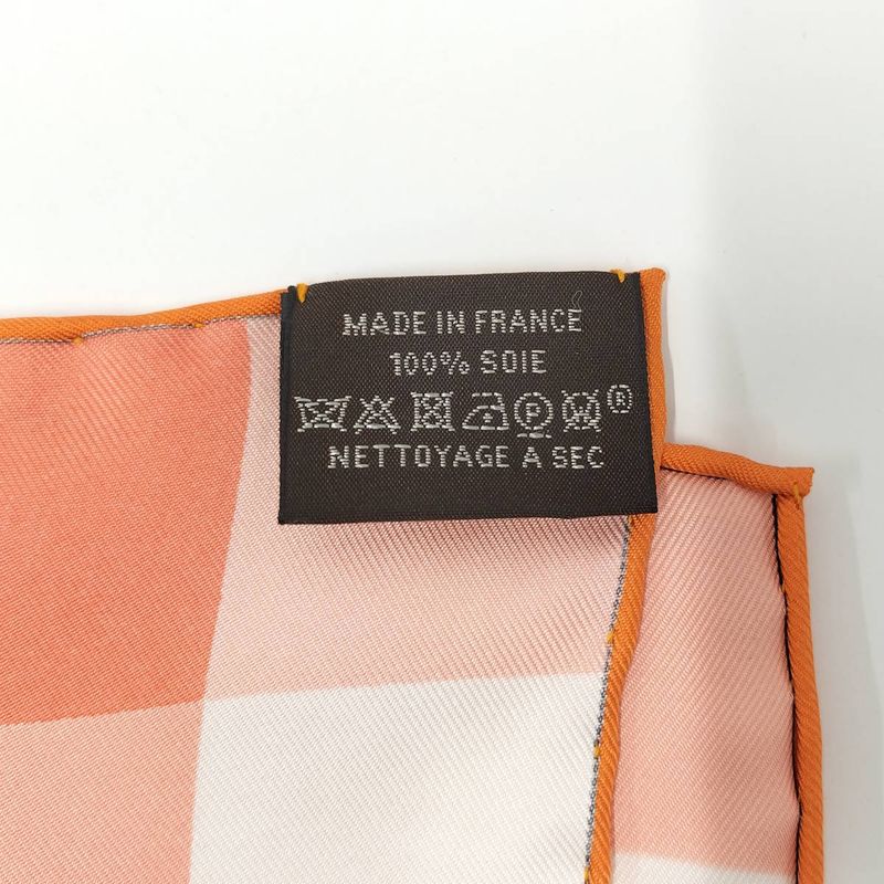 Hermes Carré 90 100% Silk Nors Et Courmettes