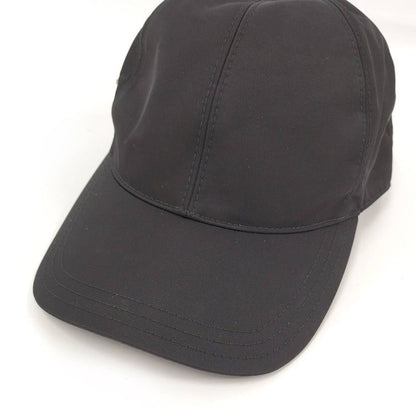 Prada Cap Baseball Cap Nylon Black Size M 1hc274