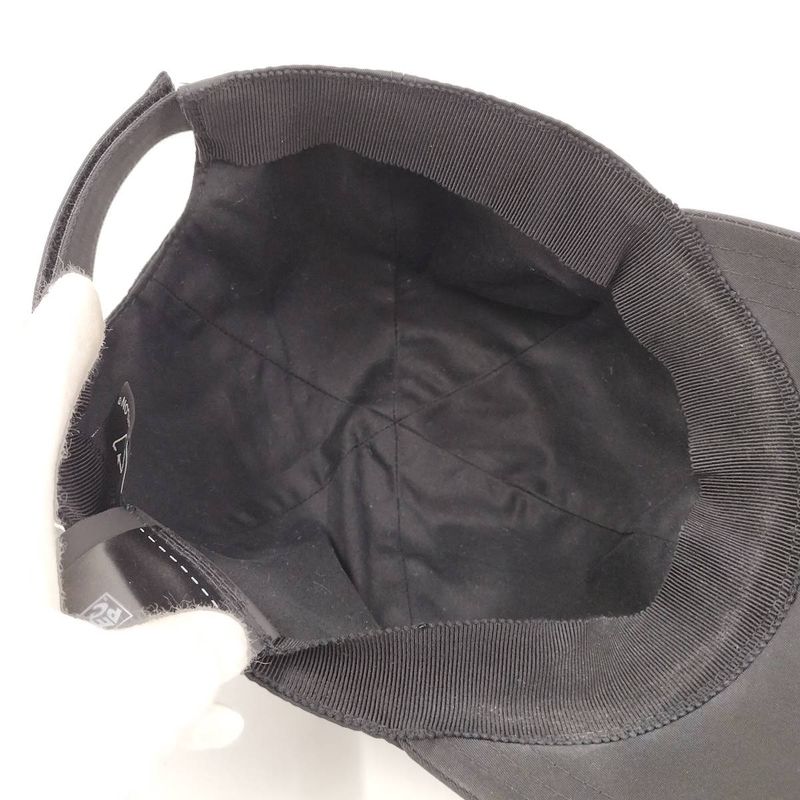 Prada Cap Baseball Cap Nylon Black Size M 1hc274