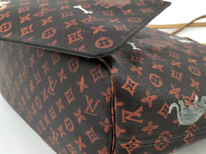 Louis Vuitton Tote Bag Neverfull MM Transformed Monogram Catgram Marron M44441