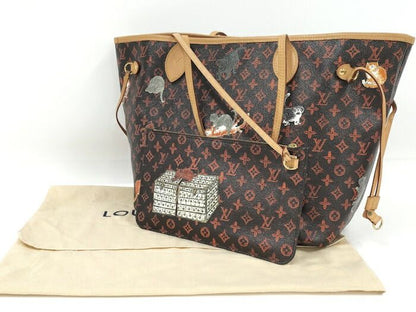 Louis Vuitton Tote Bag Neverfull MM Transformed Monogram Catgram Marron M44441