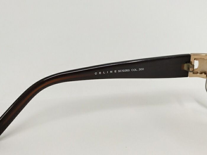 Celine Sunglass Es Plastic Metal Brown Sc1335s
