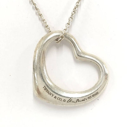 Tiffany & Co Necklace Open Heart Sv925 Silver 925 Silver