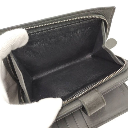 Bottega Veneta Bifold Wallet Intrecciato Leather Khaki