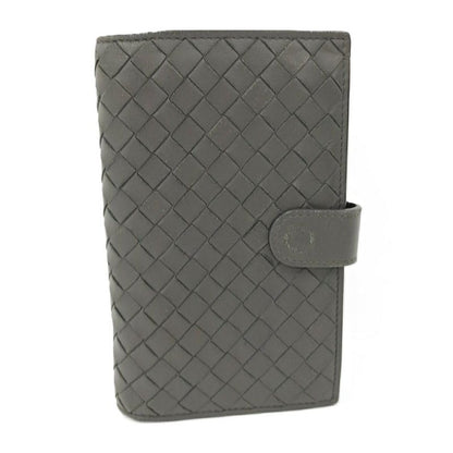 Bottega Veneta Bifold Wallet Intrecciato Leather Khaki