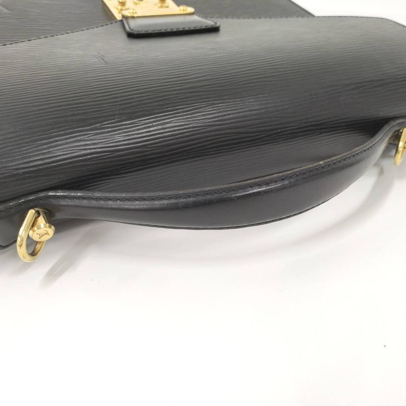 Louis Vuitton Monceau Second Bag Epi Noir Black M52122