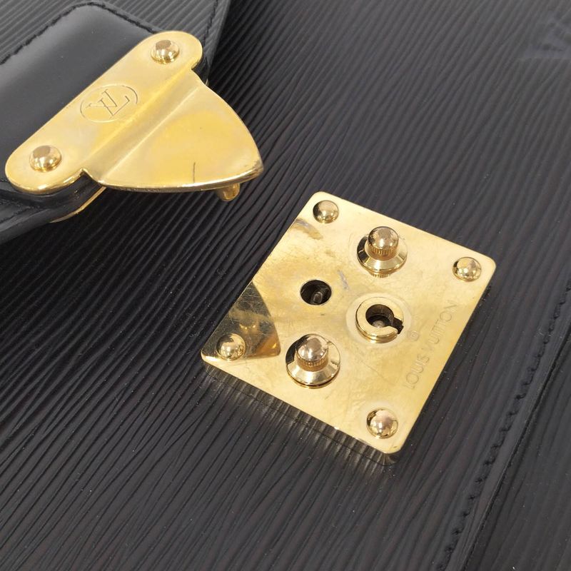 Louis Vuitton Monceau Second Bag Epi Noir Black M52122