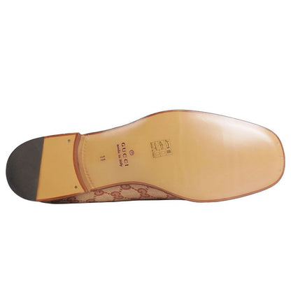 Unused Gucci Loafers Moccasins Horsebit Sherry Line