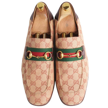 Unused Gucci Loafers Moccasins Horsebit Sherry Line
