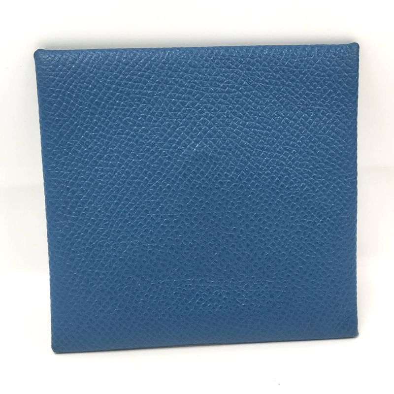 Hermes Bastia Coin Case Leather Stamped C